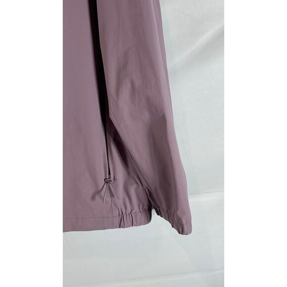 BR STANDARD Women's Mauve Popover Hooded Lightweight Jacket SZ L - Picture 9 of 13
